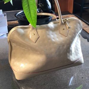 Arcadia Patton leather handbag